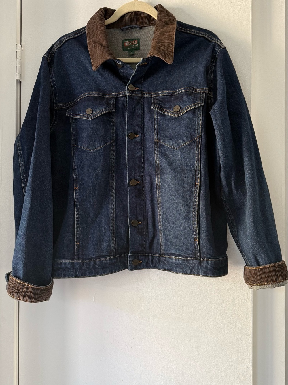Tecovas Ranch Wear Trucker Barn Jacket size L - Picture 4 of 9